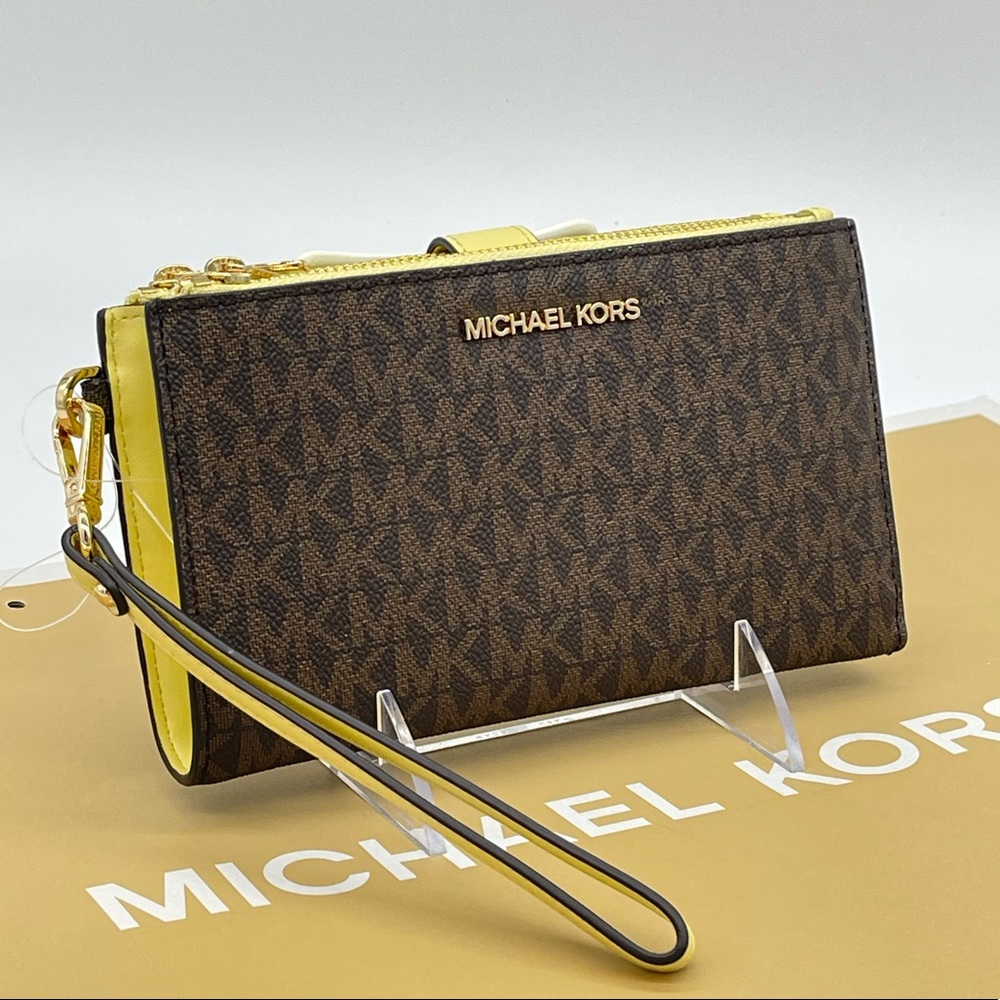 Michael Kors Large Double Zip Wallet Wristlet